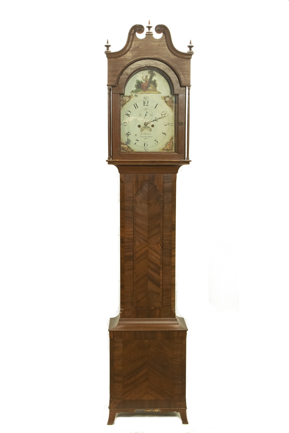 Appraisal: RARE LATE TH C DELAWARE TALL CLOCK BY JOSHUA JACKSON