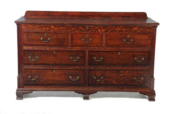 Appraisal: MULE CHEST OR SIDEBOARD England late th-early th century oak