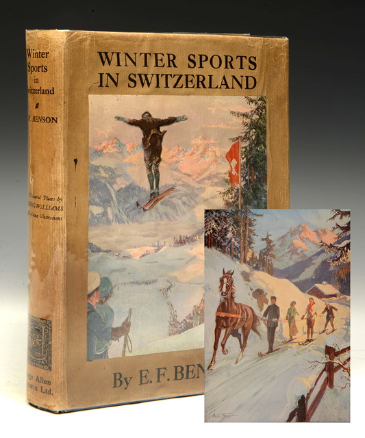 Appraisal: BENSON E F Winter Sports in Switzerland George Allen st