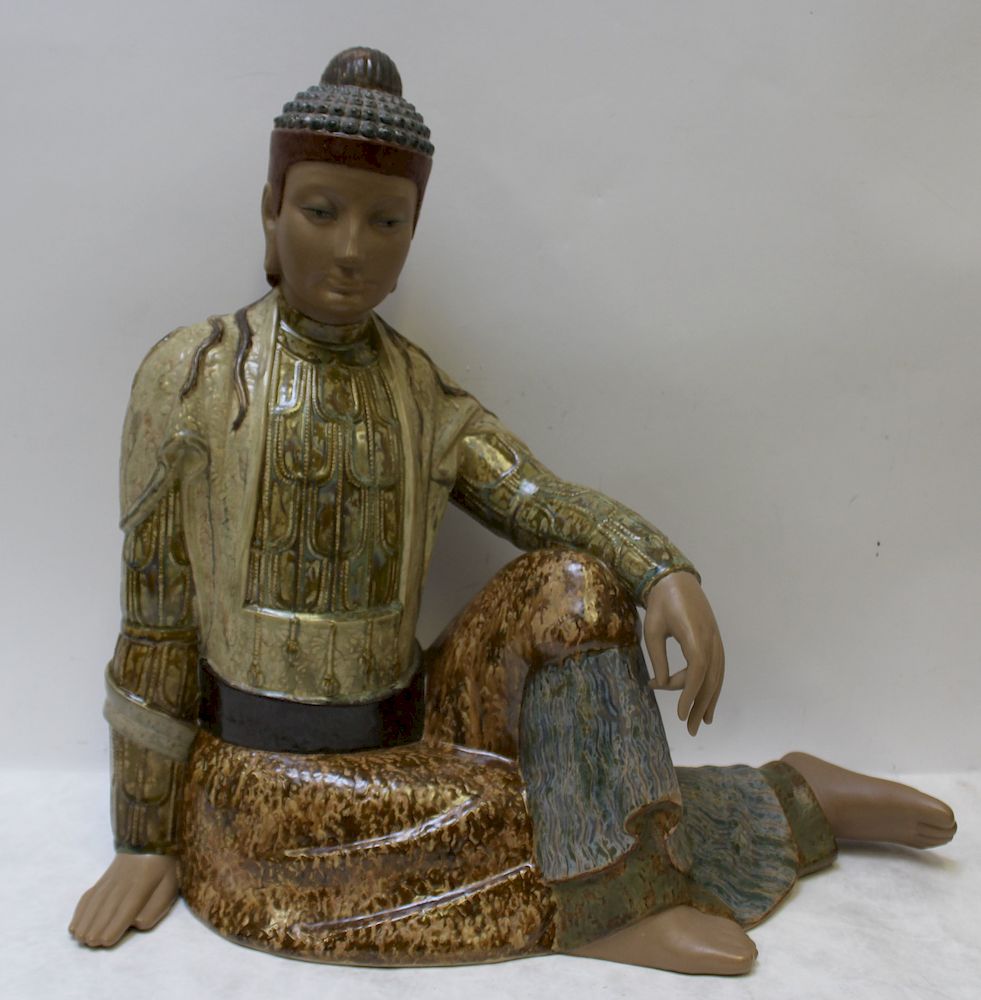 Appraisal: LLADRO Young Oriental Man or Joven Oriental S L Limited