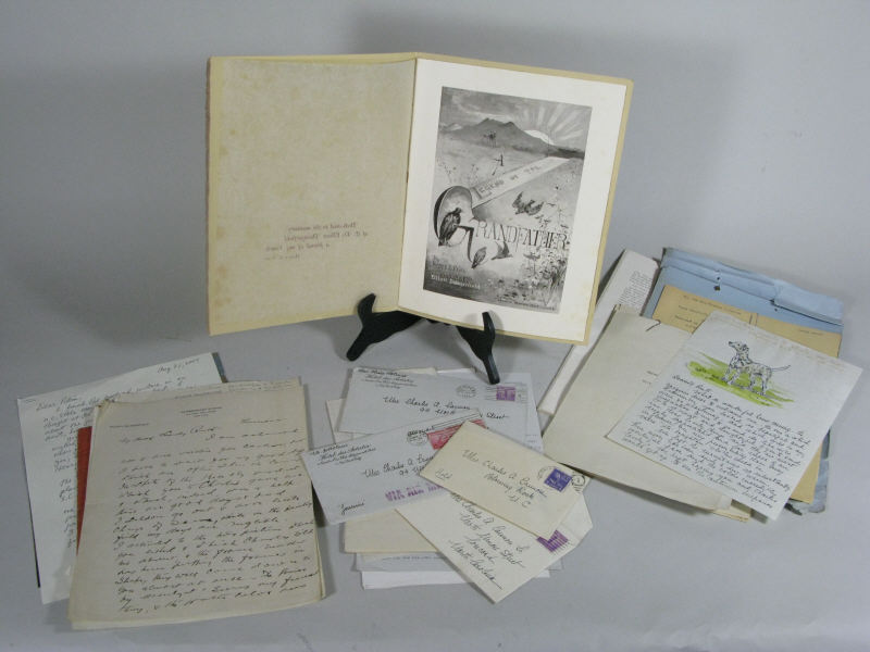 Appraisal: Elliot Daingerfield NC NY - Archive Collections of private correspondence