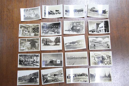 Appraisal: NINETEEN ALASKA REAL PHOTO POSTCARDS Early th century Assorted uncirculated