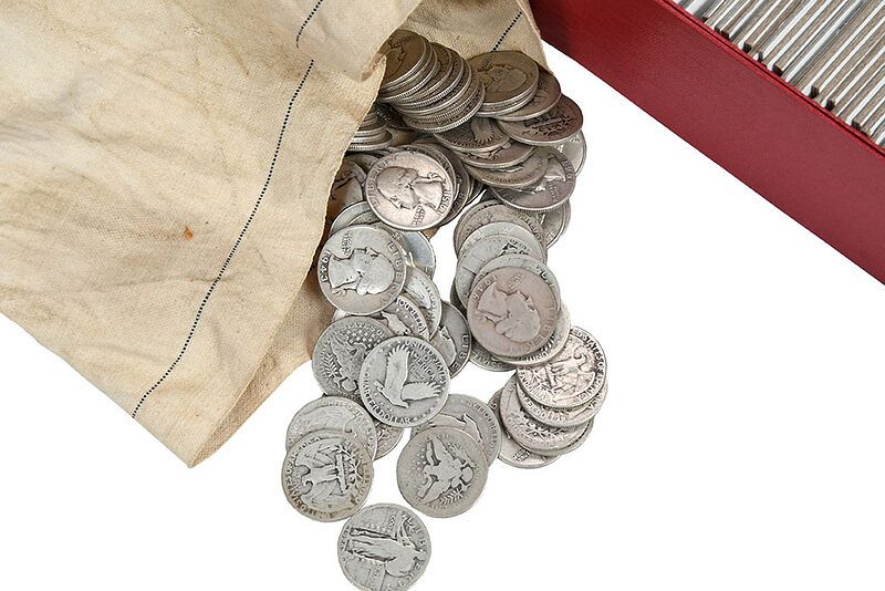 Appraisal: Group of Silver U S Coinage over in total face