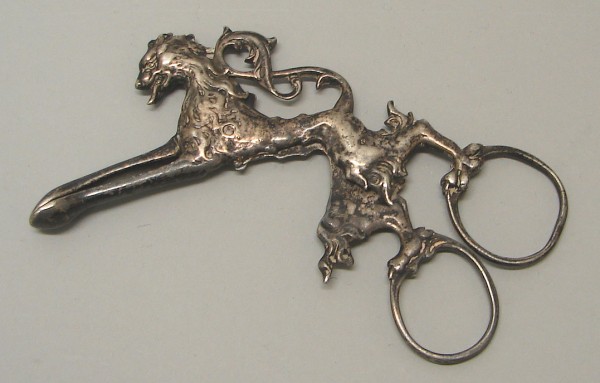 Appraisal: Sterling in form of fantastical creature hallmarked N l w