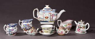 Appraisal: Group of Nine Pieces of Oriental Porcelain consis Group of