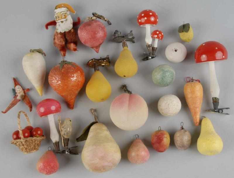 Appraisal: Lot of Approximately Christmas Ornaments Description