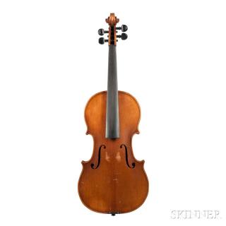 Appraisal: Czech Violin labeled John Juzek Violinmaker in Prague length of