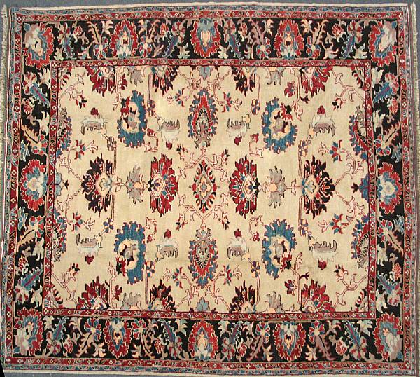 Appraisal: A Turkish carpet size approximately ft in x ft in