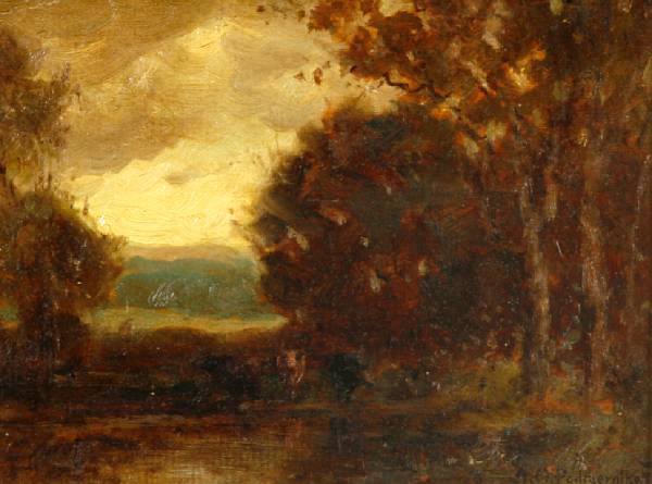 Appraisal: Alexis Matthew Podchernikoff Russian American - Pastoral Landscape signed 'A