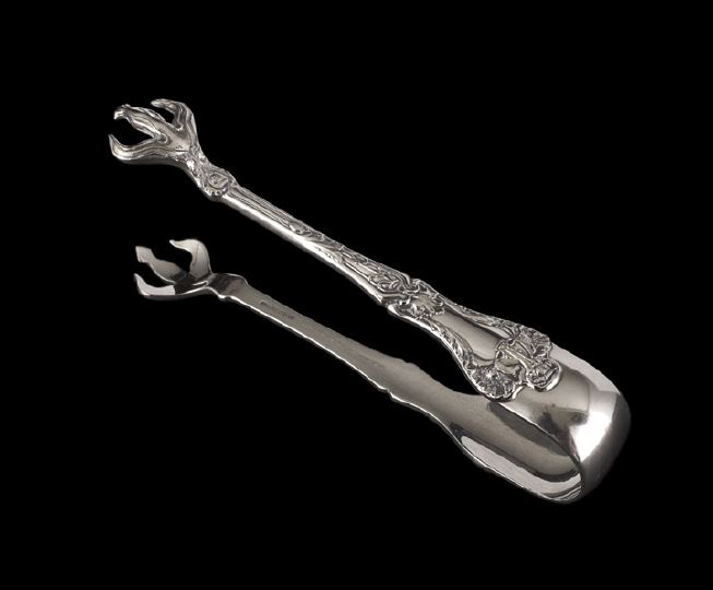 Appraisal: New Orleans-Retailed Gorham Patrician -Pattern Sterling Silver Sugar Tongs the