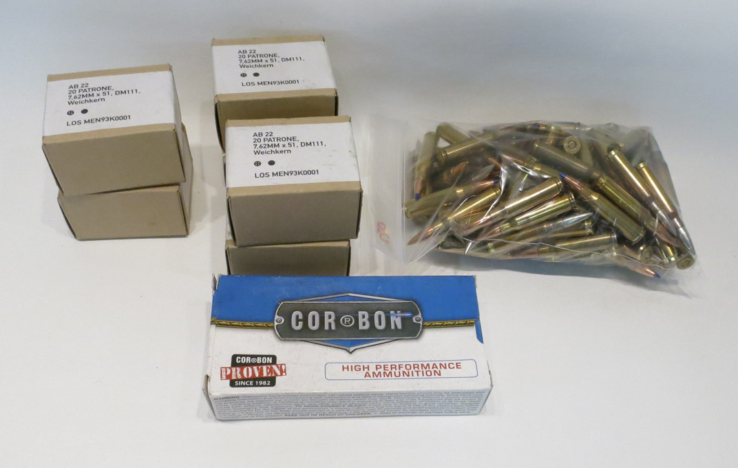 Appraisal: LOT OF WINCHESTER AND X MM AMMUNITION twenty count boxes