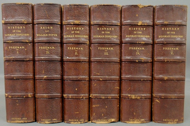 Appraisal: - Books- vol set half-calf leather History of the Norman