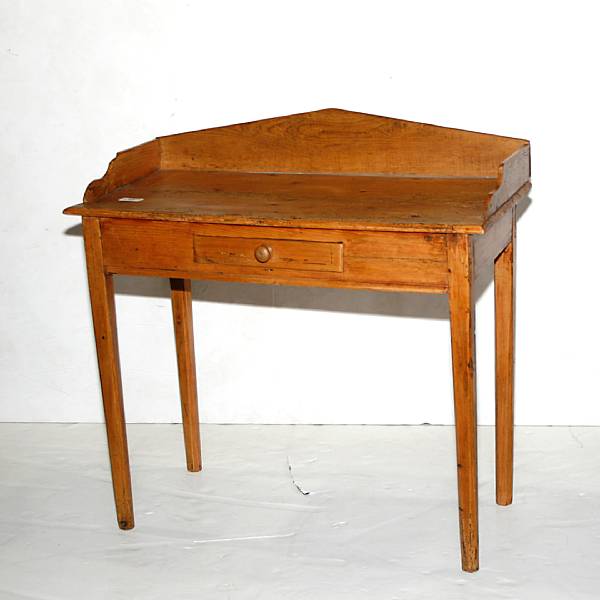 Appraisal: A George III pine washstand late th early th century