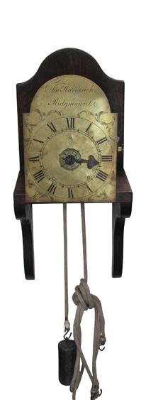 Appraisal: A CHARLES II STYLE LANTERN CLOCK with a brass dial