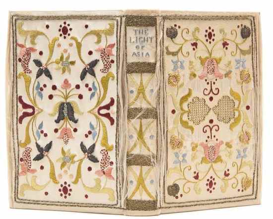 Appraisal: Embroidered Binding - Dixon Helen Margaret embroiderer of Scala Lodge