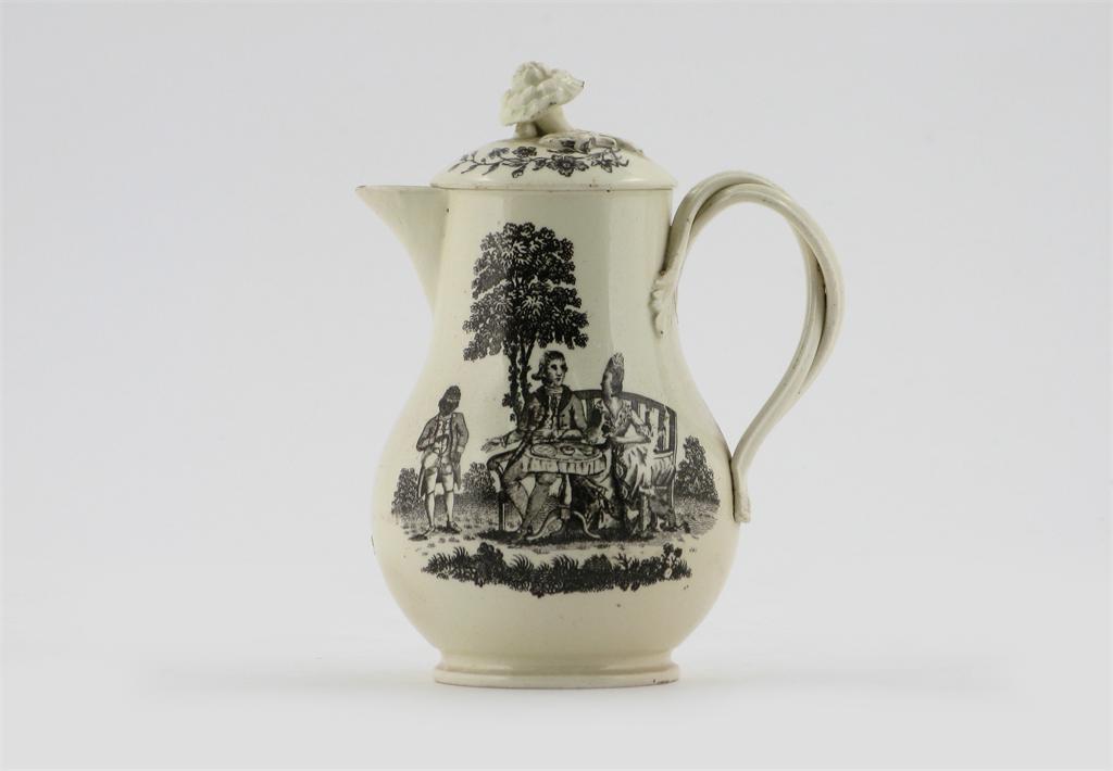 Appraisal: A Wedgwood creamware jug and cover