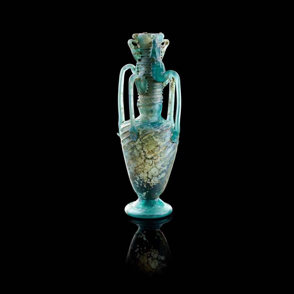 Appraisal: LARGE ROMAN PERFUME BOTTLE EUROPE OR NEAR EAST TH CENTURY