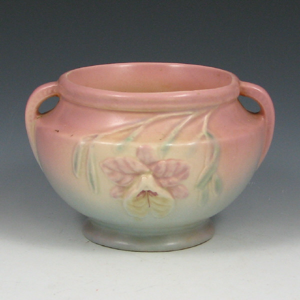 Appraisal: Hull Orchid - Jardiniere - Mint Orchid jardiniere in pink