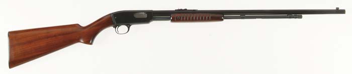 Appraisal: WINCHESTER SINGLE CALIBER MODEL PUMP RIFLE Cal Short only SN