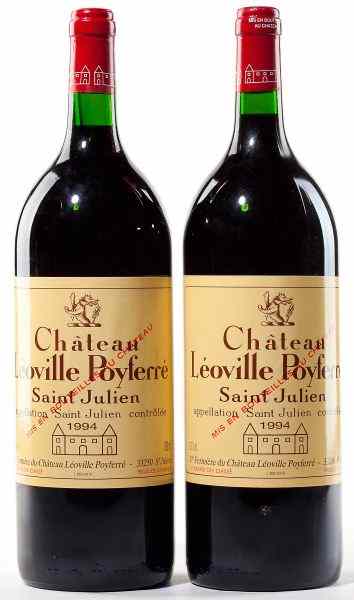 Appraisal: Chateau Leoville PoyferreSt Julien magnum bottlesinto neck''An impressive serious classic