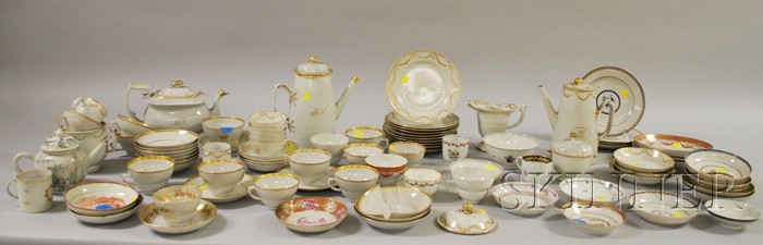 Appraisal: Approximately Eighty-eight Pieces of Mostly Chinese Export Porcelain Tableware including