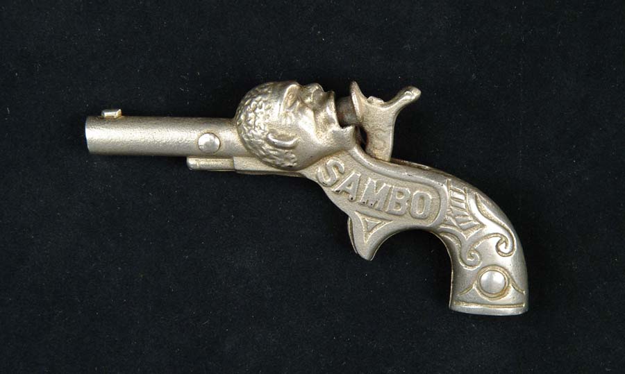 Appraisal: SAMBO TOY HEAD PISTOL BY IVES S Circa Cap gun