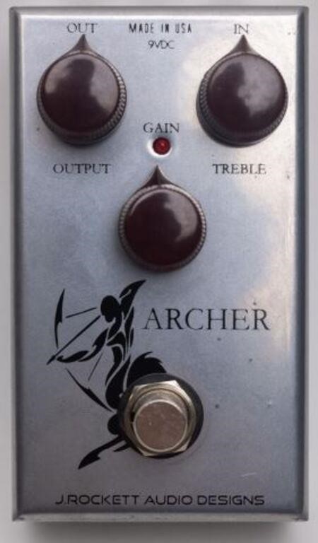 Appraisal: J Rockett Archer Overdrive and Boost Guitar Effects Pedal excellent