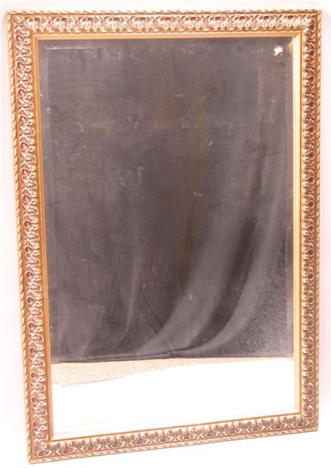 Appraisal: NEOCLASSICAL STYLE GOLD PAINTED MIRROR Late th st century -