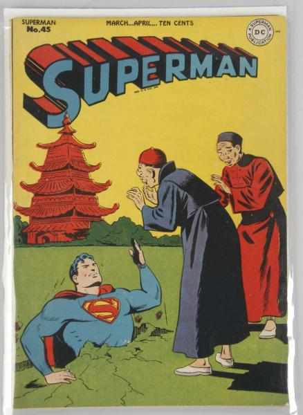 Appraisal: Superman Comic No Description This comic has a large crease