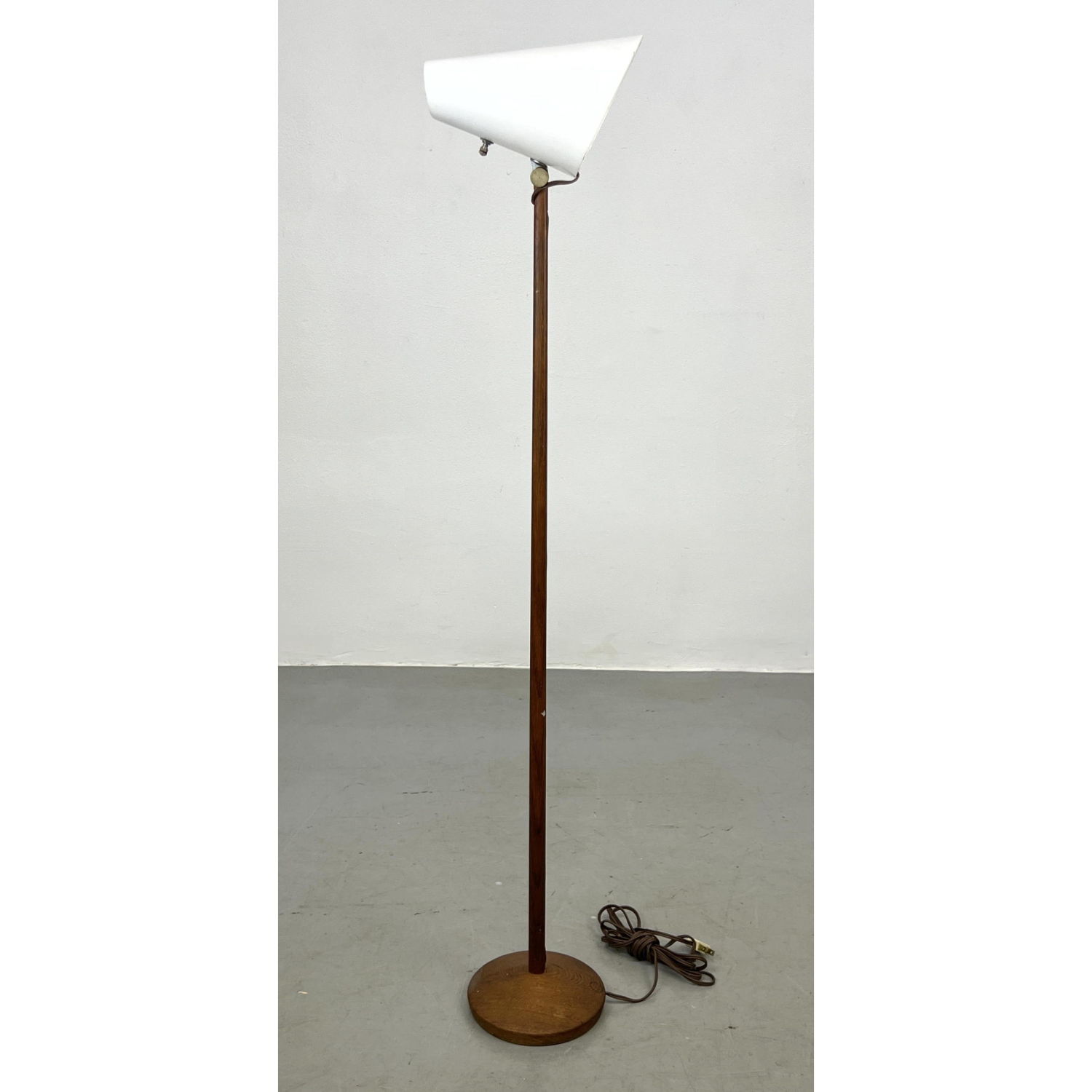 Appraisal: LUXUS Sweden Modern Teak Floor Lamp Uno and Osten Kristiansson