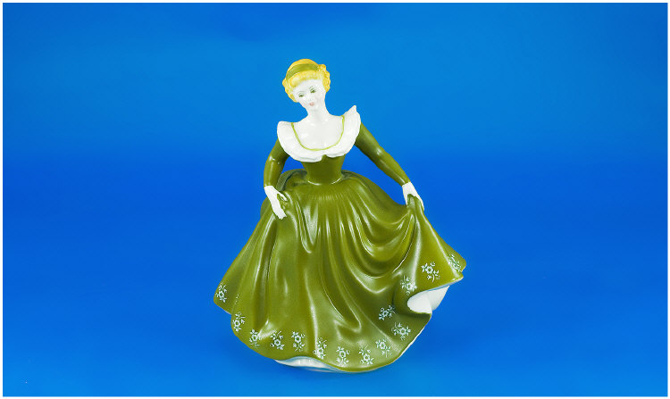 Appraisal: Royal Doulton Figure Geraldine Green Dress HN - inches high