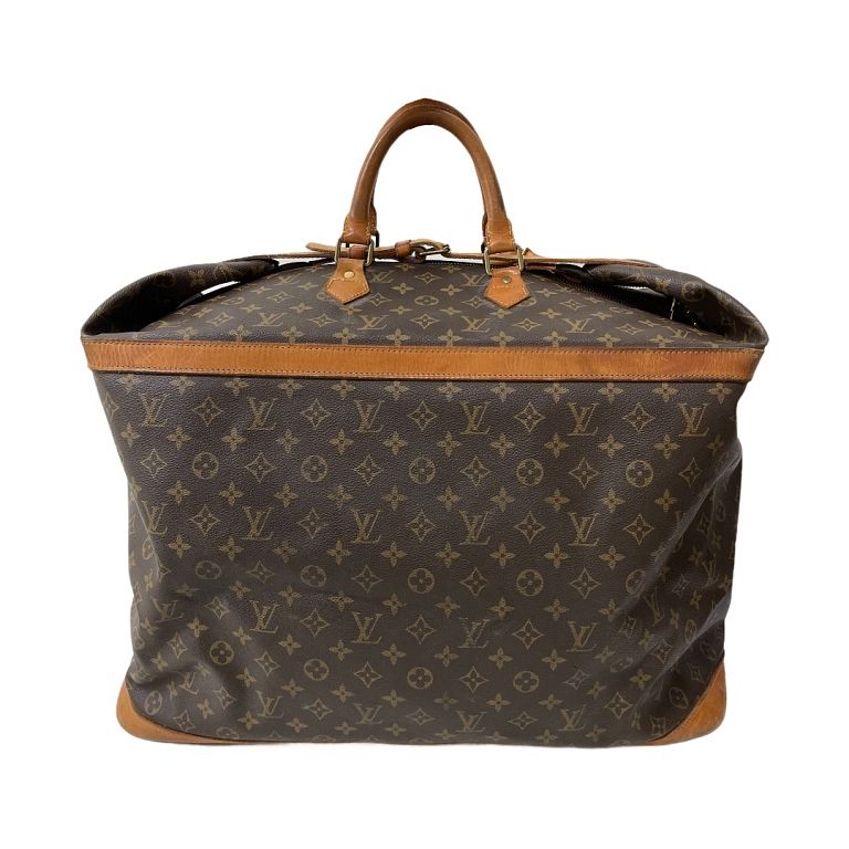 Appraisal: Louis Vuitton Monogram Duffle Bag in Brown Louis Vuitton Monogram