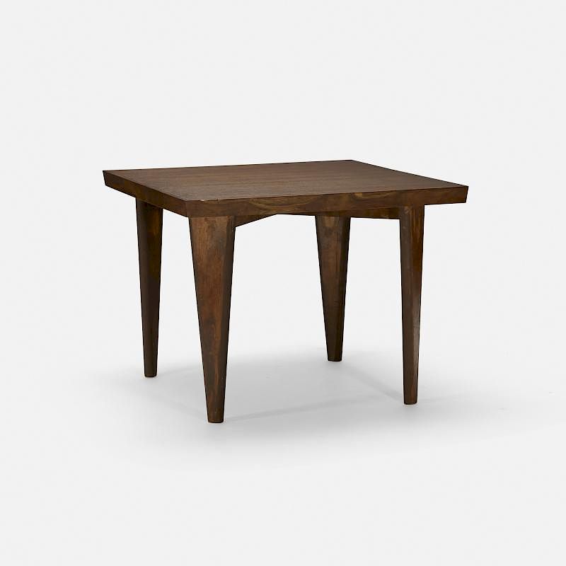 Appraisal: Pierre Jeanneret dining table from the Cafeteria at Punjab University