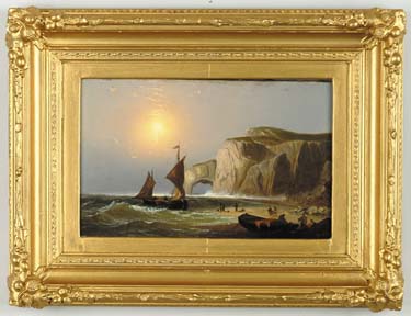 Appraisal: THEODORE COOK British th Century BRINGING HOME THE CATCH Fine