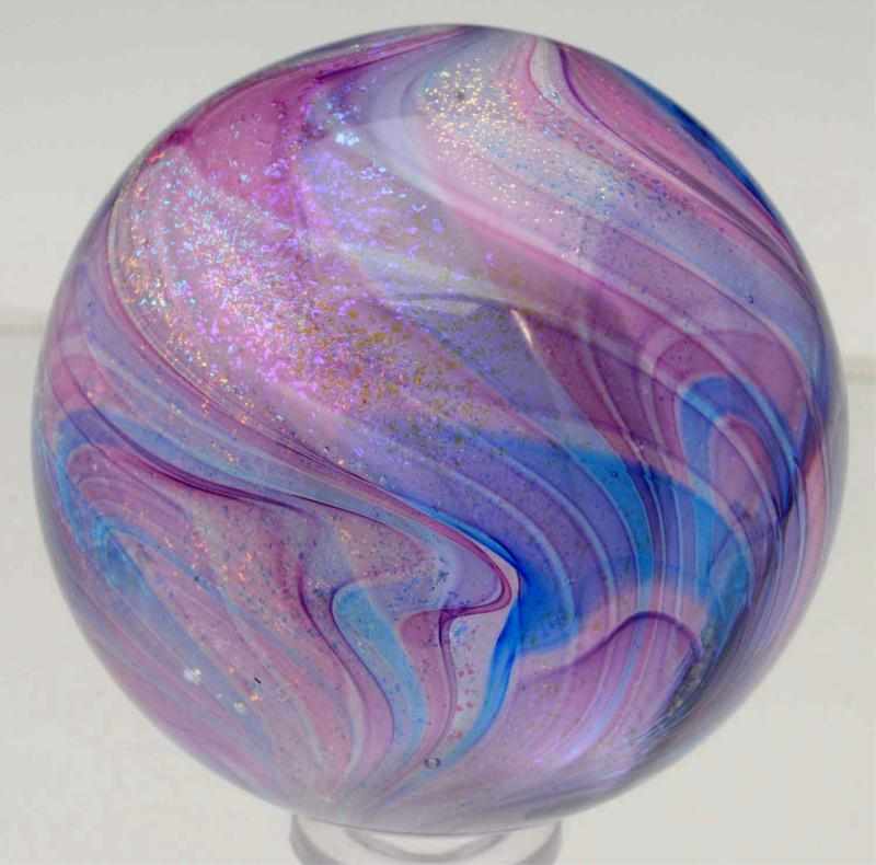 Appraisal: Nebula Pastel Blue Purple Marble This is done with Beetem's