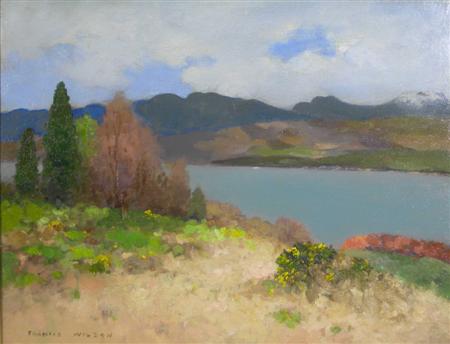 Appraisal: FRANCIS WILSON SCOTTISH - THE GARELOCH Signed oil on board