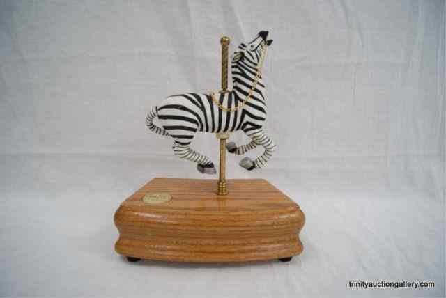 Appraisal: Willitts Tobin Fraley American Carousel ZebraThis is a Fourth Edition