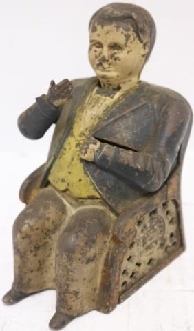 Appraisal: TH C TAMMANY MECHANICAL BANK DEPICTING THECORRUPT BOSS TWEED TAKING