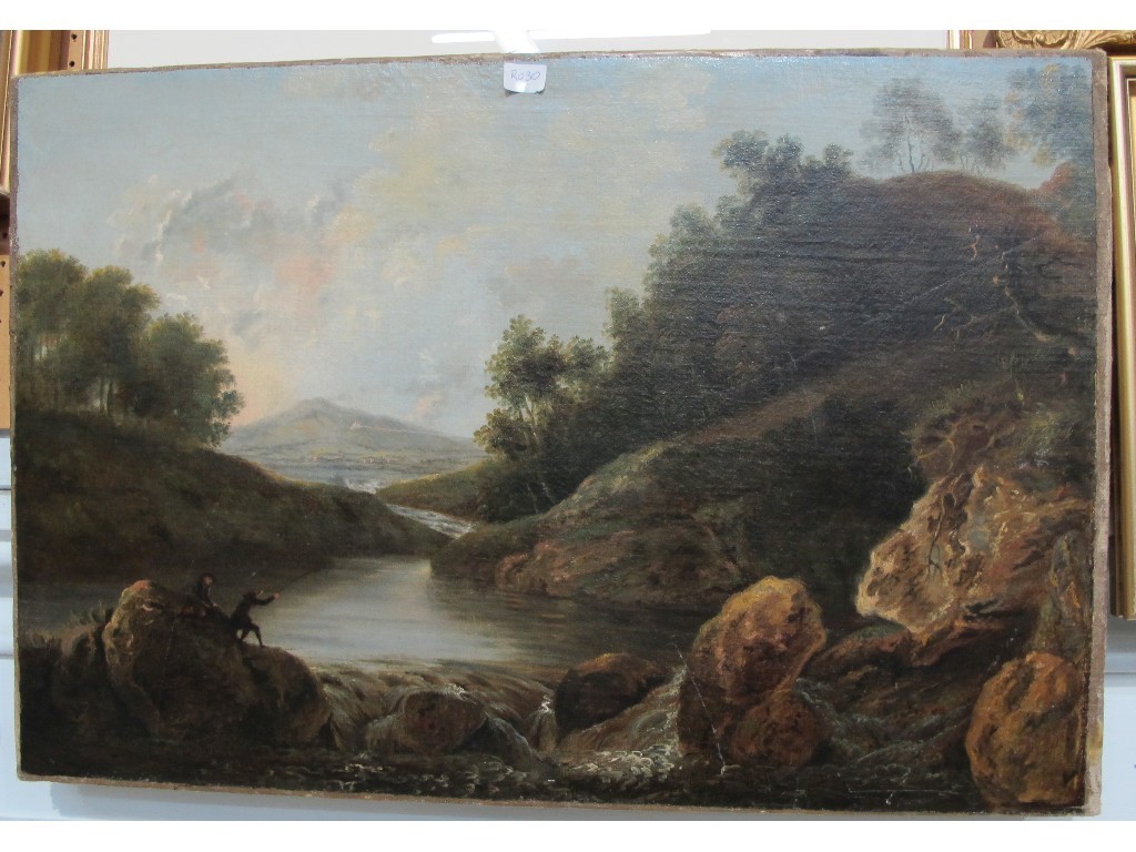 Appraisal: Attributed to JOHN F TENNANT - Oil on relined canvas