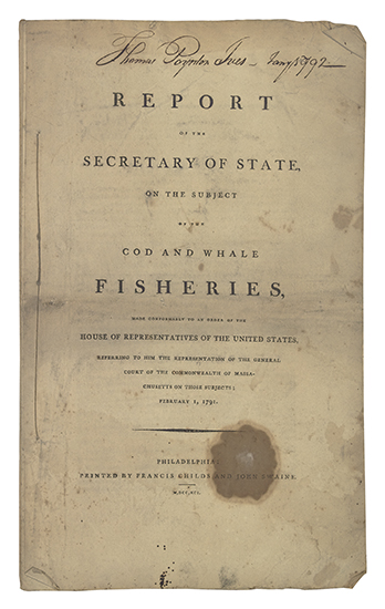 Appraisal: JEFFERSON THOMAS Report of the Secretary of State on the