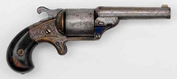 Appraisal: Moore's Patent Firearms Co Revolver caliber cup fire '' round