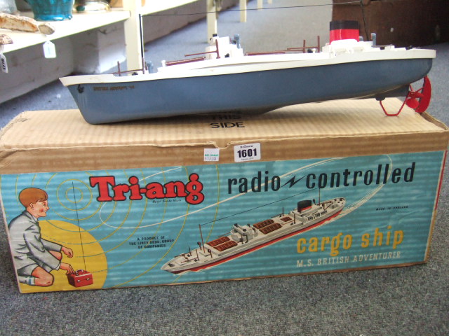 Appraisal: A Triang radio controlled cargo ship M S British Adventurer