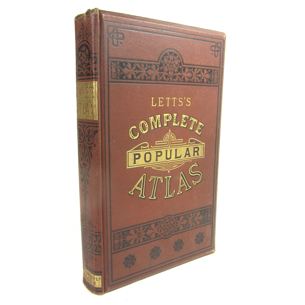 Appraisal: Letts Son Co Letts's Popular Atlas London Folio maps original