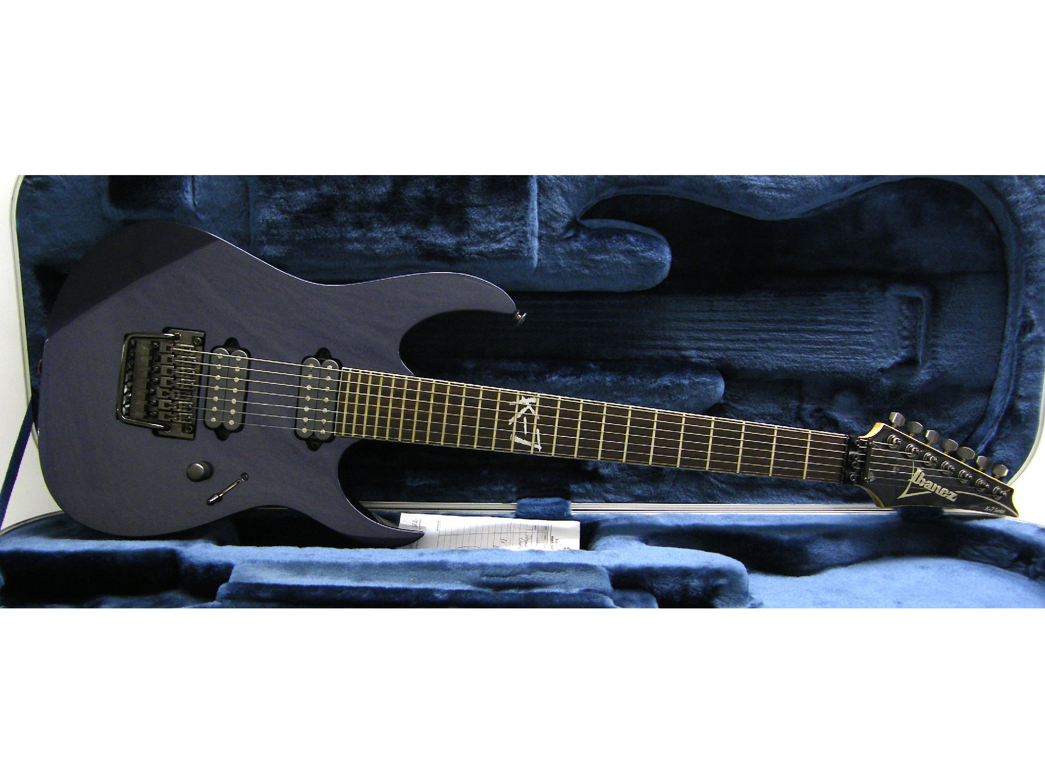 Appraisal: Ibanez K- series Munky of Korn signature seven string electric