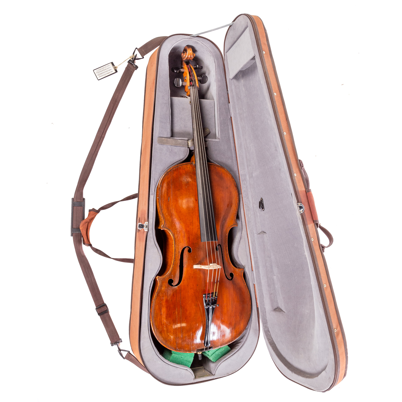 Appraisal: FINE GERMAN CELLO The interior with paper label inscribed David