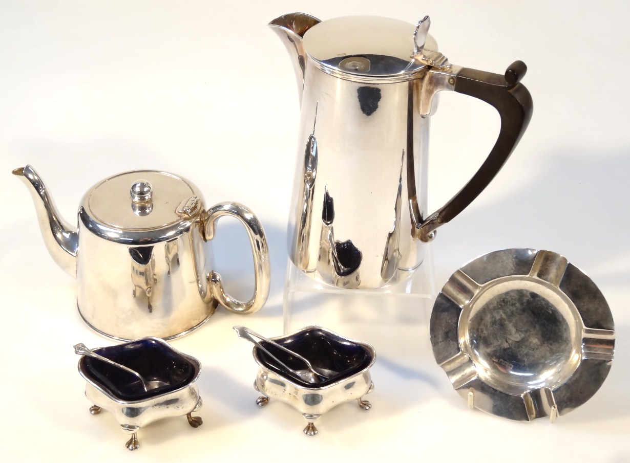 Appraisal: Various George V and later silver and silver plate to