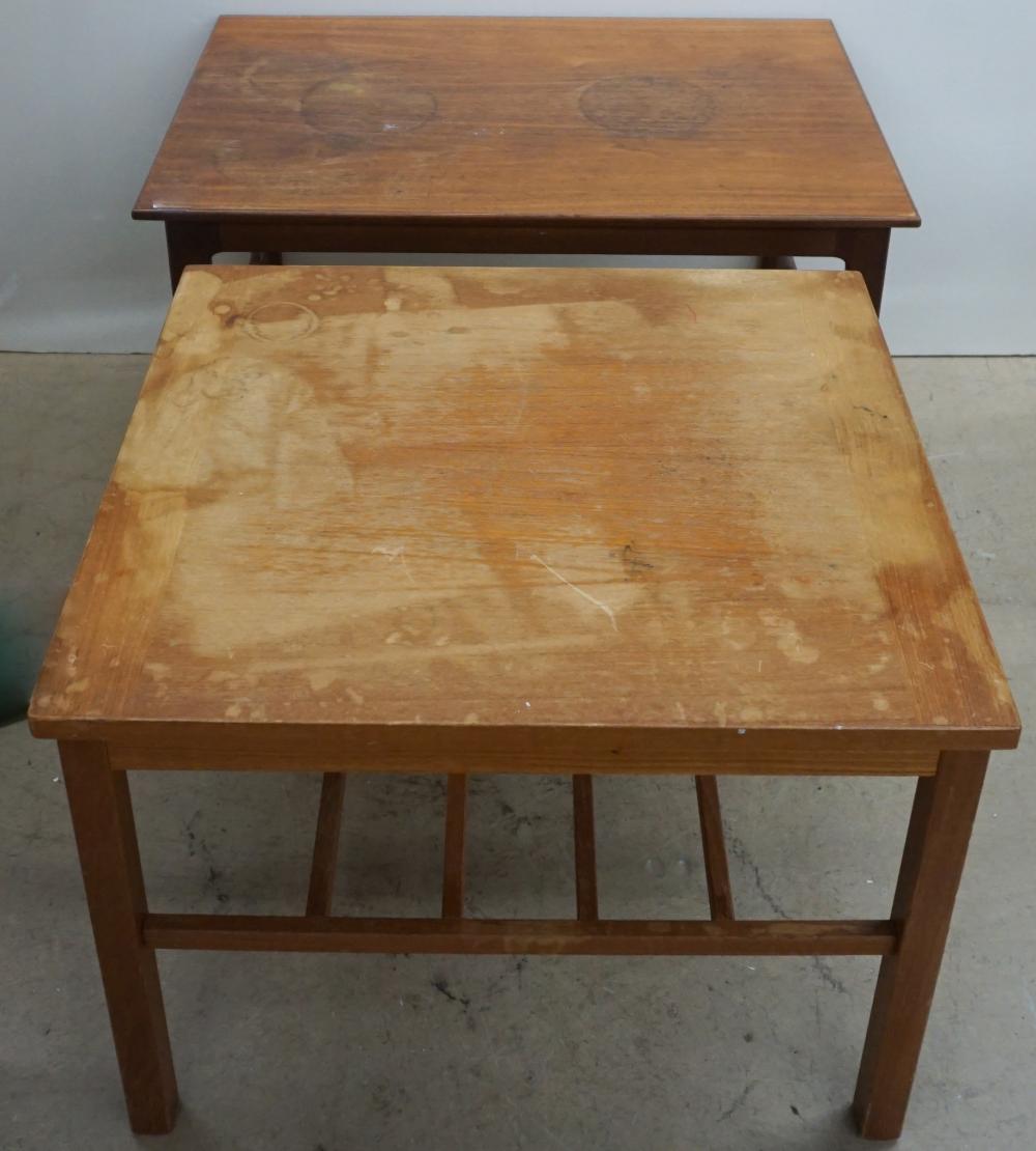 Appraisal: Two Danish Modern Teak End Tables