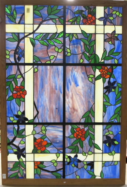 Appraisal: MICHAEL DAVID McCARY Portland Oregon - STAINED AND LEADED GLASS