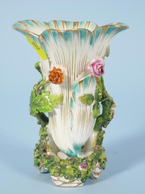 Appraisal: A Coalbrookdale Cornucopia Vase in marked C Dale A F