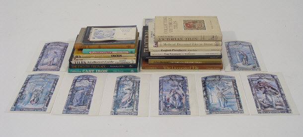 Appraisal: Tile and architectural related books and catalogues including Hand Van